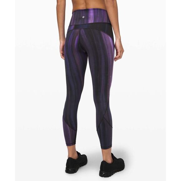Lululemon In Movement Tight 25" Brushed Lunar Purple Intergalactic 4 $108 - Picture 2 of 8